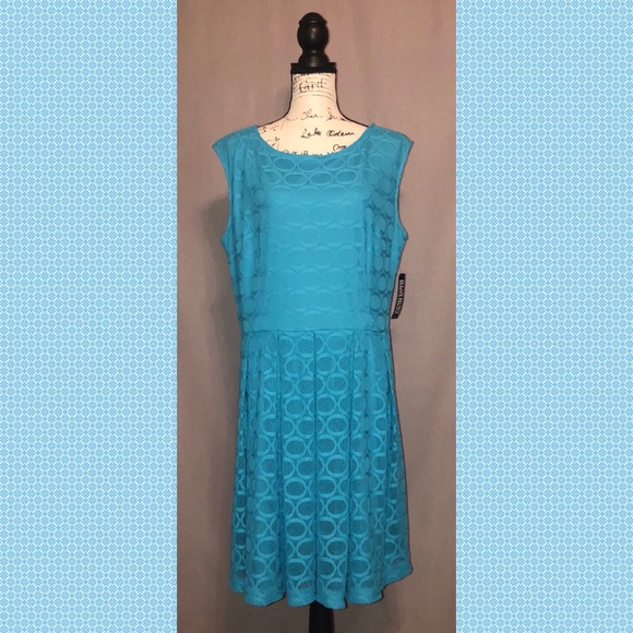 Turquoise NY&C Dress - Picture 1 of 3
